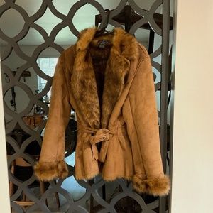 Winter Coat, never been worn by  Halston